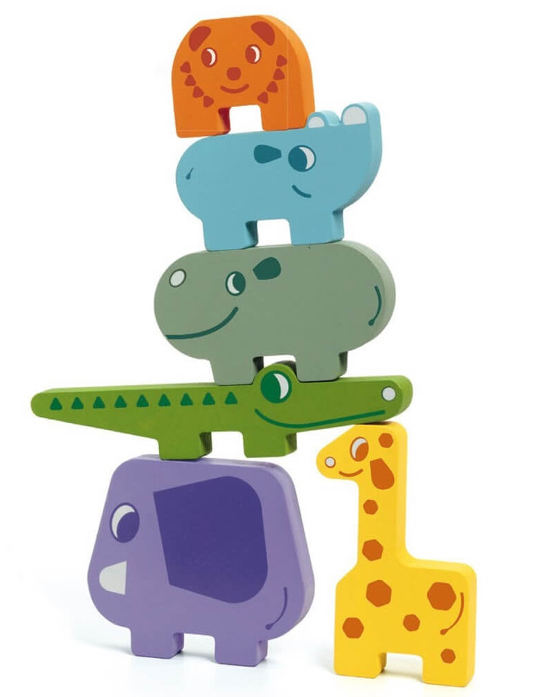 Jeu d'équilibre Ze Totanimo - Jeux d'assemblage - Boutique LeoLudo - Djeco