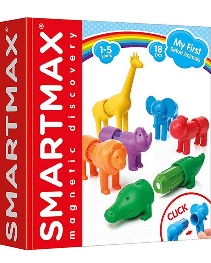 Jeu magnétique - Mes premiers animaux de la savane (18 mcx) - Jeux magnétiques - Boutique LeoLudo - SmartMax