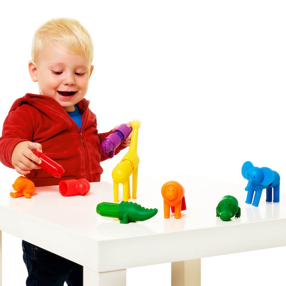 Jeu magnétique - Mes premiers animaux de la savane (18 mcx) - Jeux magnétiques - Boutique LeoLudo - SmartMax