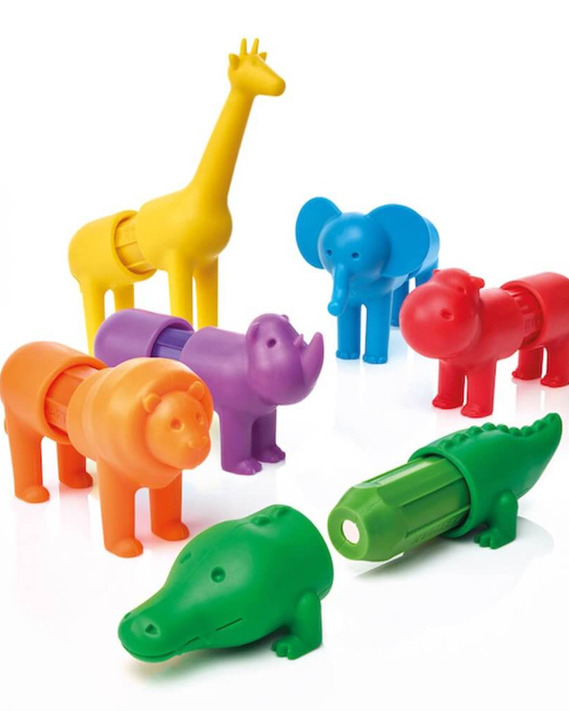 Jeu magnétique - Mes premiers animaux de la savane (18 mcx) - Jeux magnétiques - Boutique LeoLudo - SmartMax
