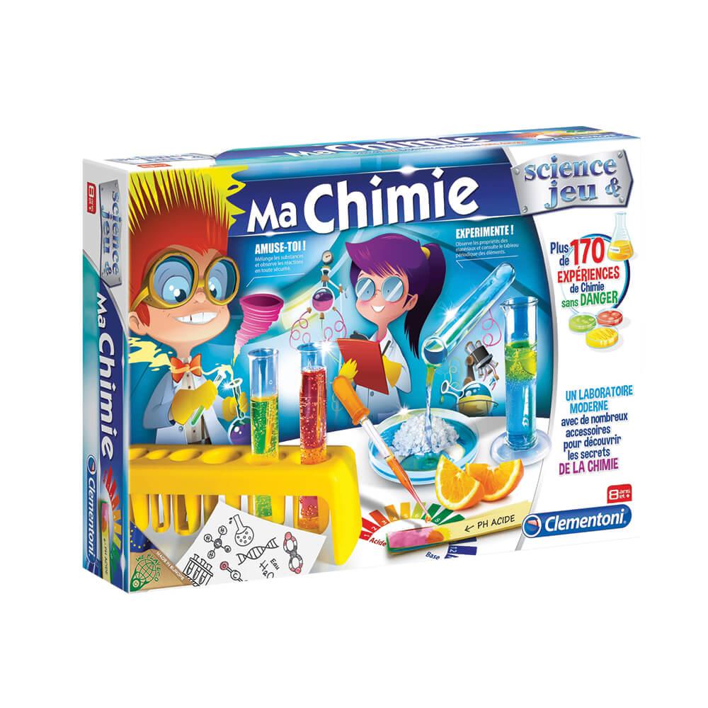Jeu scientifique - Ma chimie (v. FR) - Jeux scientifiques - Boutique LeoLudo - Clementoni