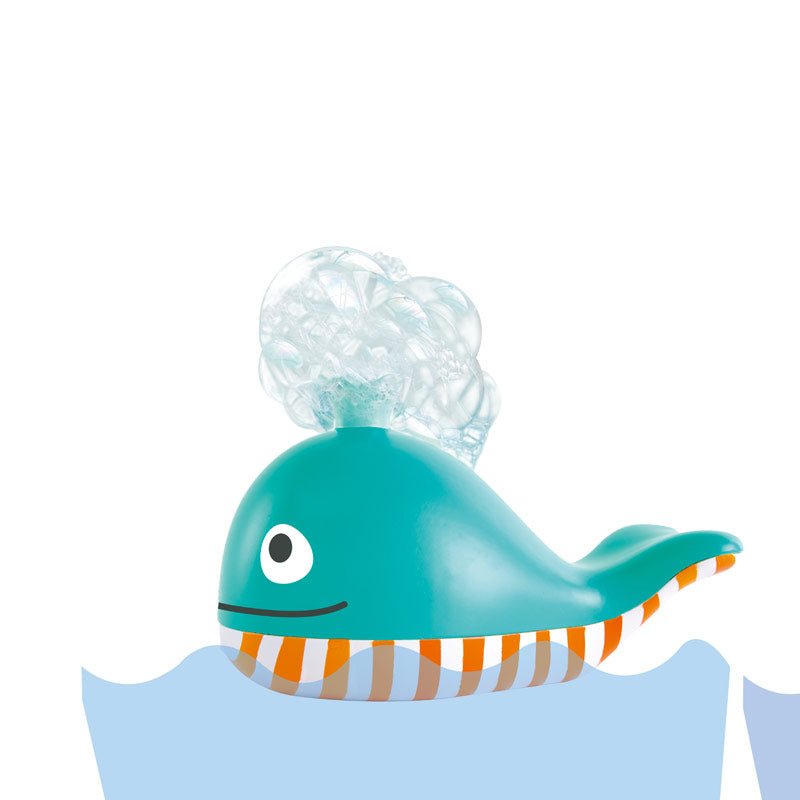 Jouet de bain - Baleine à bulle-Hape-Boutique LeoLudo