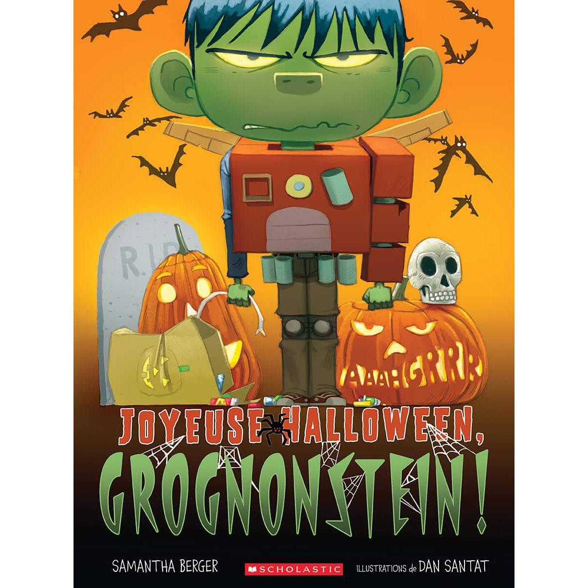 Joyeuse Halloween, Grognonstein! -Livres- Boutique LeoLudo-Scholastic