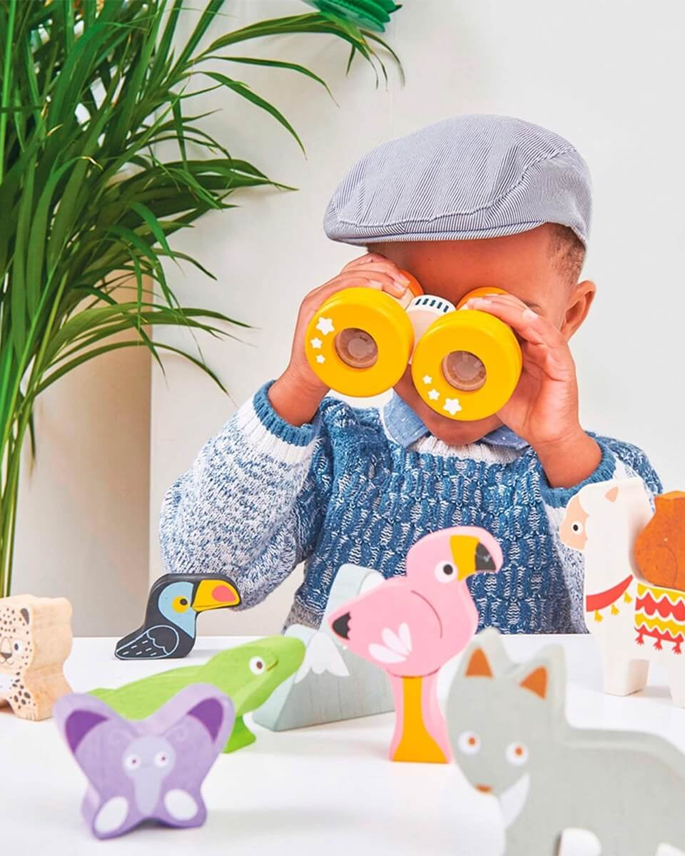 Jumelles kaléidoscope en bois - Jouets d'imitation - Boutique LeoLudo - Le Toy Van