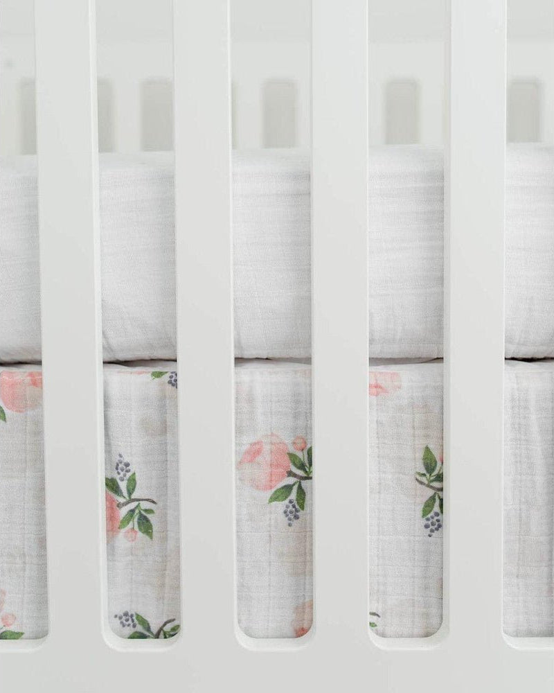 Jupe de lit de bébé en mousseline de coton - Literie - Boutique LeoLudo - Little Unicorn
