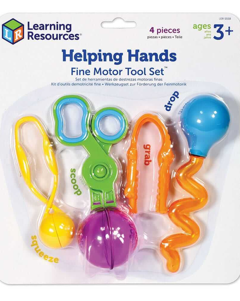 Kit d'outils de motricité fine Helping Hands - Jeux éducatifs - Boutique LeoLudo - Learning Resources