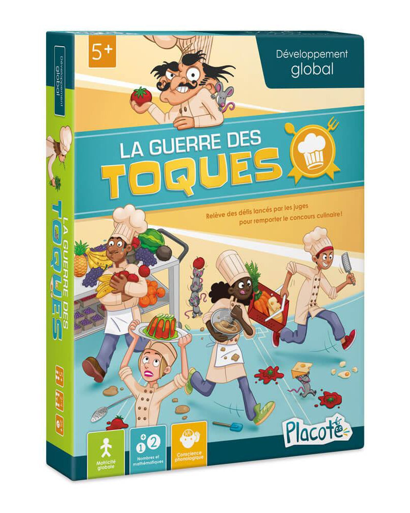 La guerre des toques - Jeux de société - Boutique LeoLudo - Placote