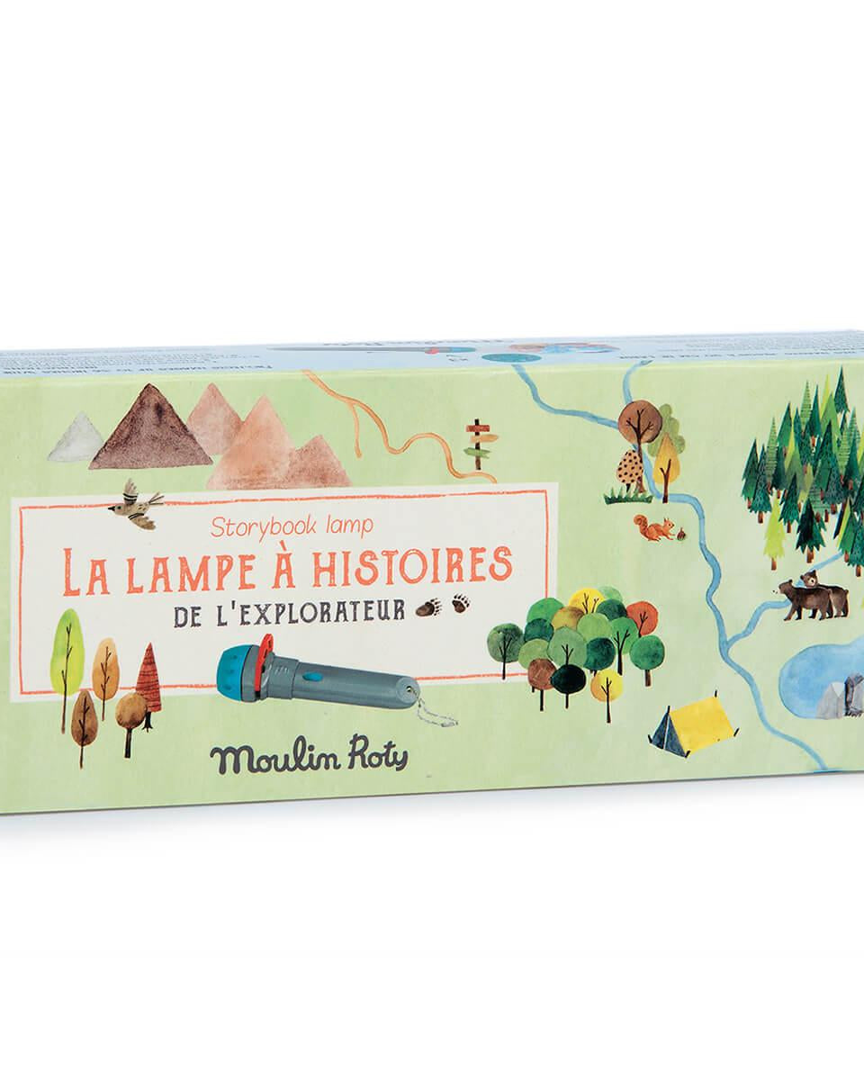 Lampe à histoires de l'explorateur - Lampes à histoire - Boutique LeoLudo - Moulin Roty