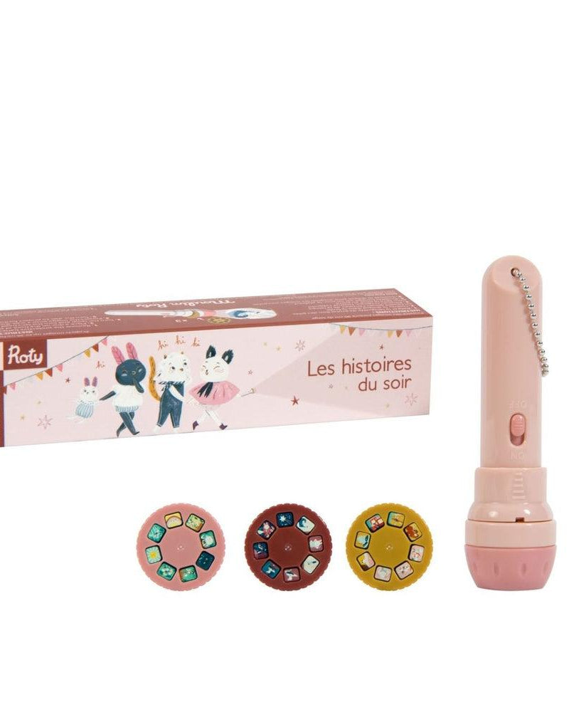 Lampe de poche - Histoires du soir - Lampes à histoire - Boutique LeoLudo - Moulin Roty