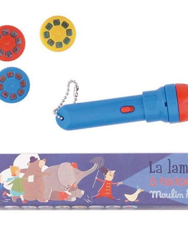 Lampe de poche - Histoires du soir - Lampes à histoire - Boutique LeoLudo - Moulin Roty