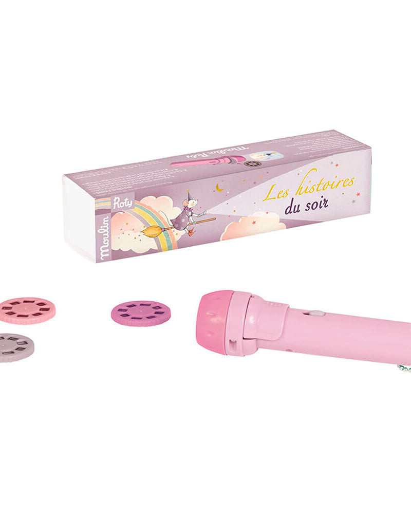 Lampe de poche - Histoires du soir - Lampes à histoire - Boutique LeoLudo - Moulin Roty