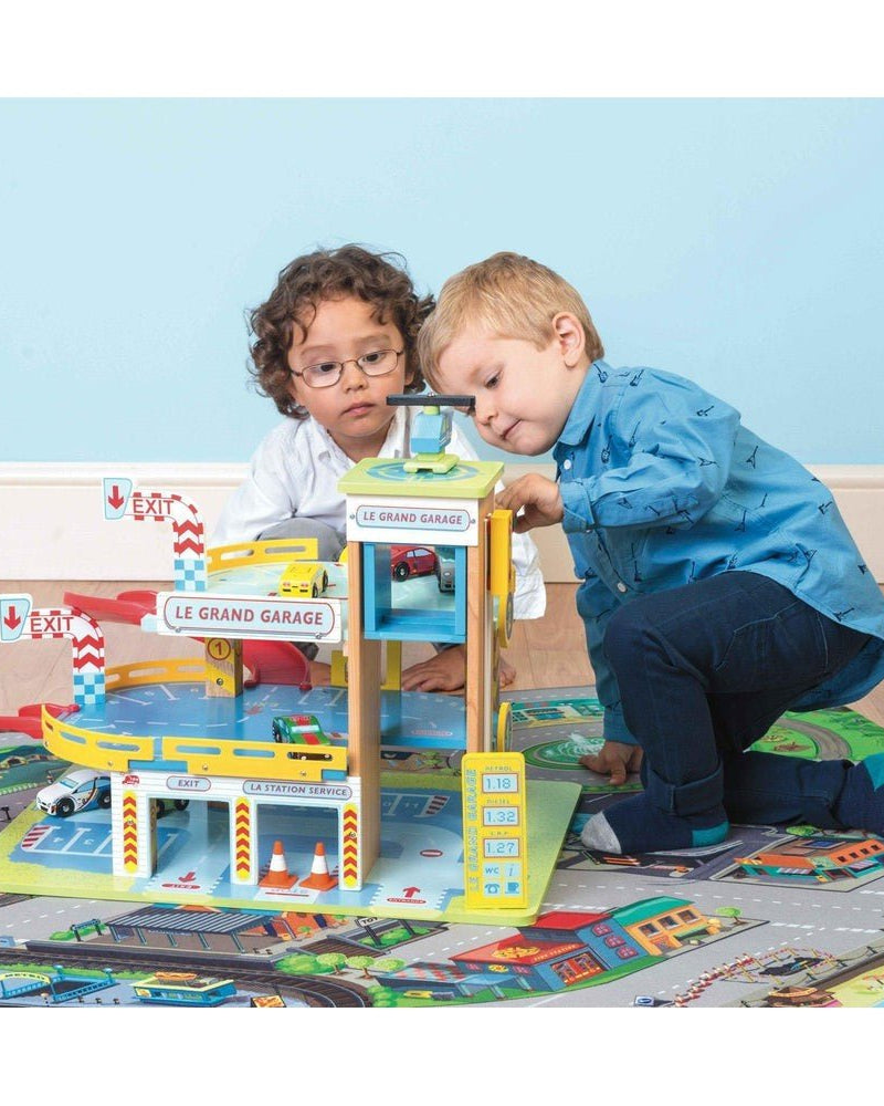 Le Grand Garage - Ensembles de jeu - Boutique LeoLudo - Le Toy Van