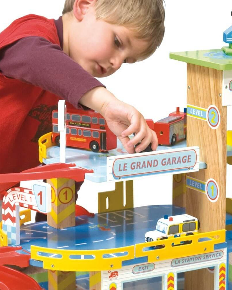 Le Grand Garage - Ensembles de jeu - Boutique LeoLudo - Le Toy Van