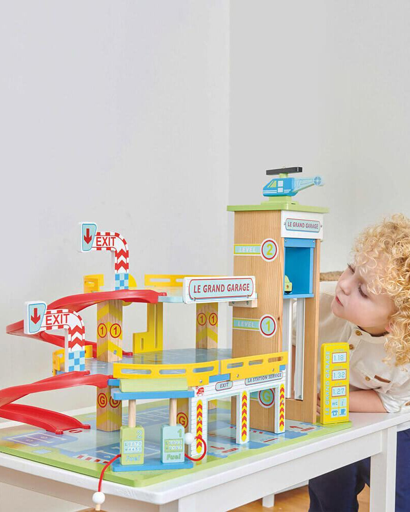 Le Grand Garage - Ensembles de jeu - Boutique LeoLudo - Le Toy Van