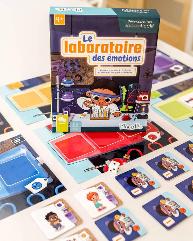 Le laboratoire des émotions - Jeux de société - Boutique LeoLudo - Placote