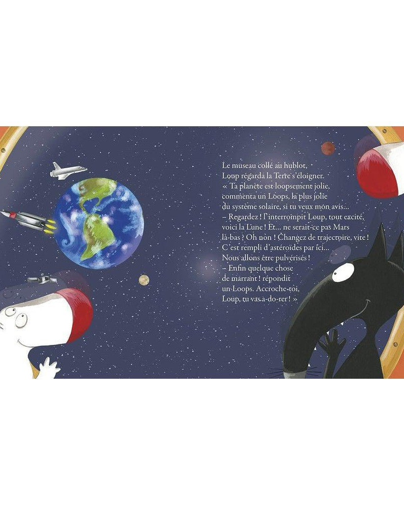 Le loup qui avait la tete dans les étoiles - Livres - Boutique LeoLudo - Auzou