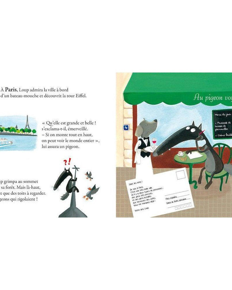 Le loup qui voulait faire le tour du monde - Livres - Boutique LeoLudo - Auzou
