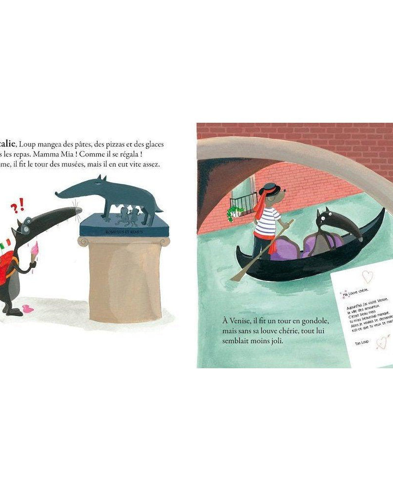 Le loup qui voulait faire le tour du monde - Livres - Boutique LeoLudo - Auzou