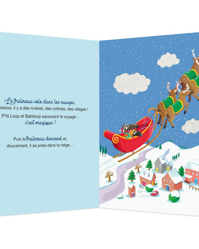 Le merveilleux Noël de P'tit Loup-Auzou-Boutique LeoLudo