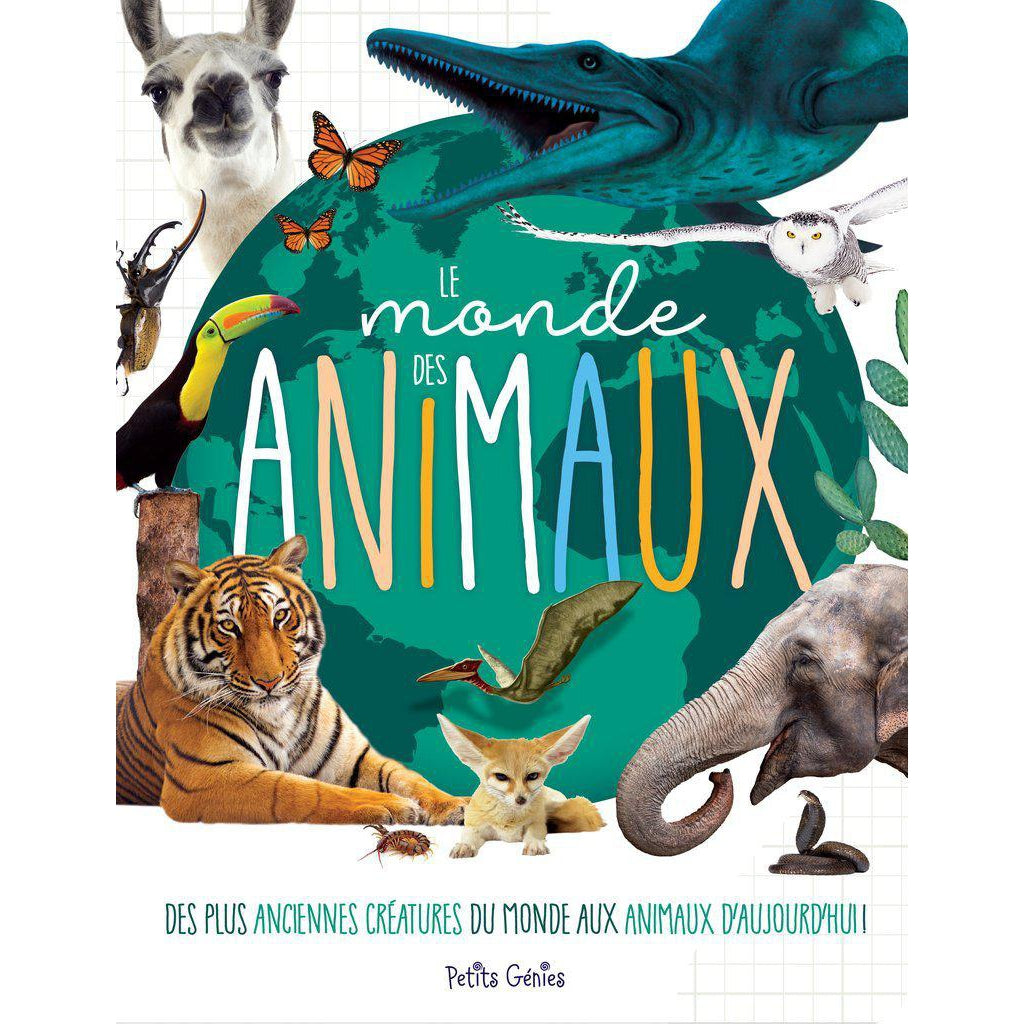 Le monde des animaux-Livre-Petits Génies-Boutique LeoLudo