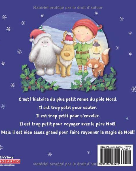 Le renne trop petit - Livres - Boutique LeoLudo - Scholastic
