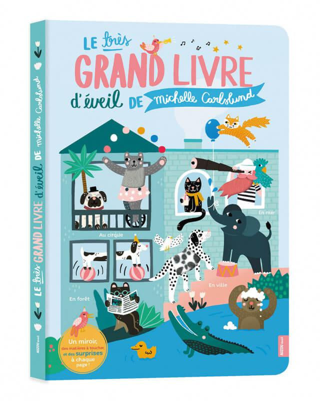 Le très grand livre d'éveil de Michelle Carlslund - Livres d'éveil - Boutique LeoLudo - Auzou