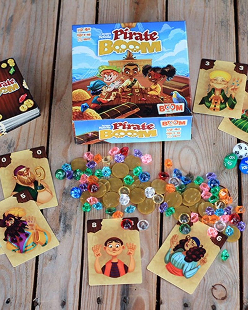 Le trésor du pirate Boom -Jeux de société- Boutique LeoLudo-Jouets BOOM
