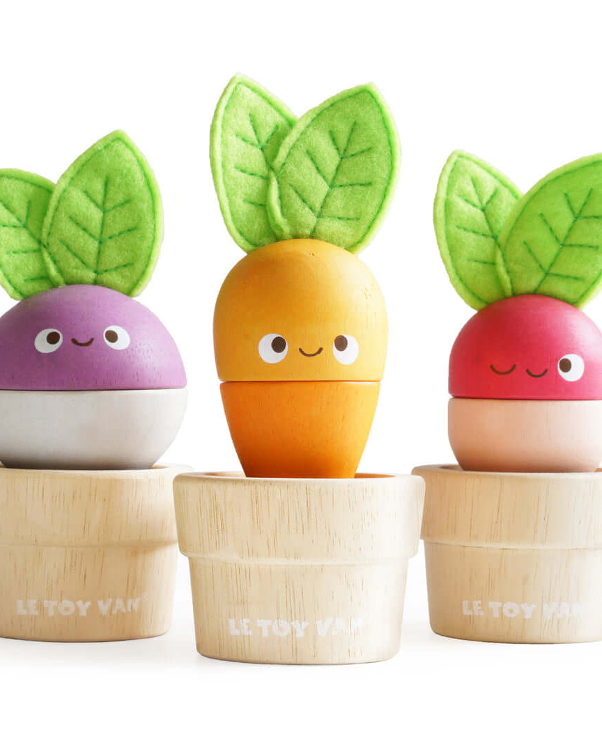 Légumes à empiler - Jouets à trier & empiler - Boutique LeoLudo - Le Toy Van