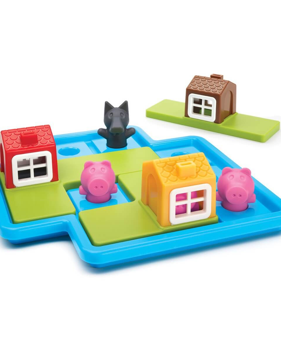 Les 3 petits cochons Deluxe - Jeux de logique - Boutique LeoLudo - Smart Games