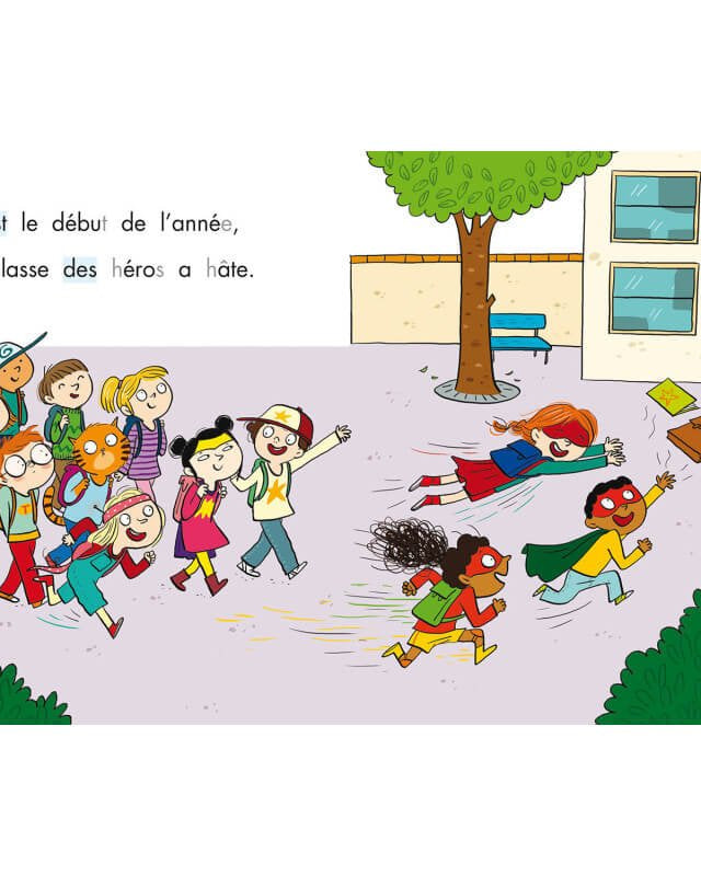 Les héros de 1re année: 4 histoires à l'école (niveau 1) - Livres - Boutique LeoLudo - Auzou