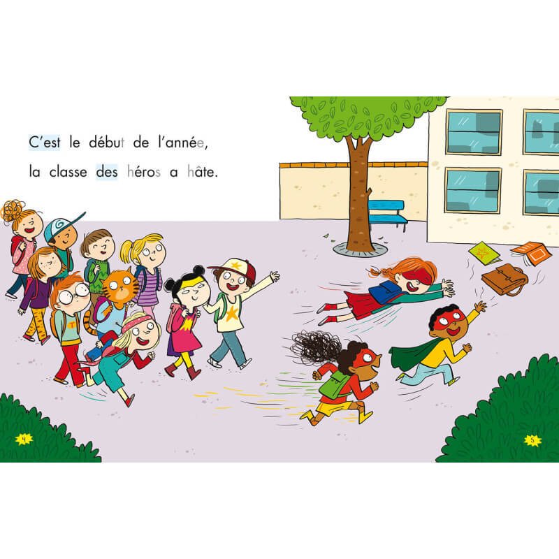 Les héros de 1re année: 4 histoires à l'école (niveau 1) - Livres - Boutique LeoLudo - Auzou
