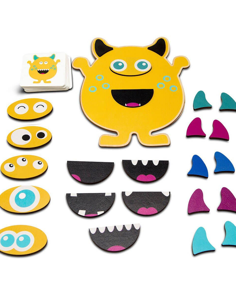 Les monstres jumeaux - Jeux d'assemblage - Boutique LeoLudo - BS Toys