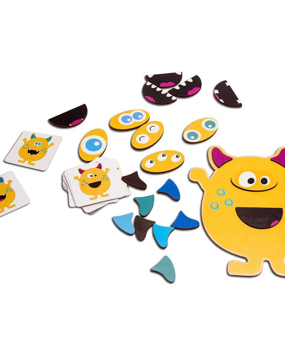 Les monstres jumeaux - Jeux d'assemblage - Boutique LeoLudo - BS Toys