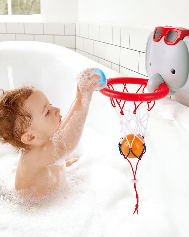 L'heure du bain avec Éléphant Basketball - Jouets de bain - Boutique LeoLudo - Hape