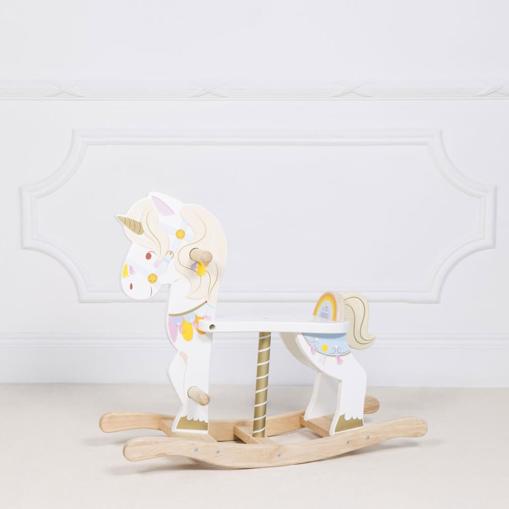 Licorne à bascule du carousel-Porteur-Le Toy Van-Boutique LeoLudo