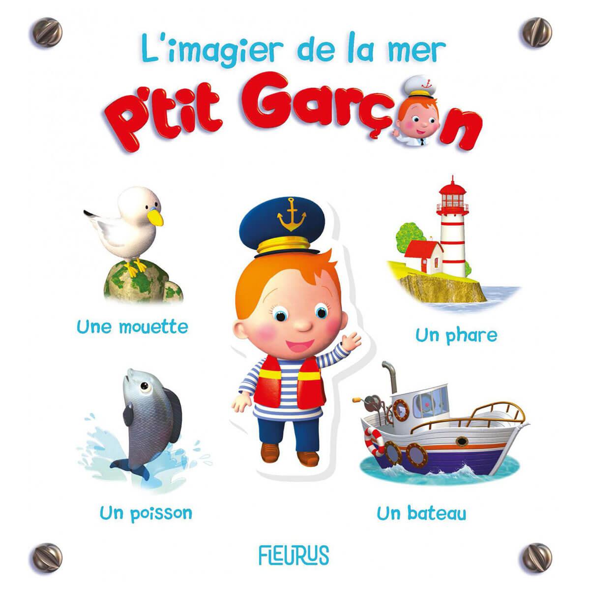 L'imagier de la mer - Livres d'éveil - Boutique LeoLudo - Éditions Fleurus