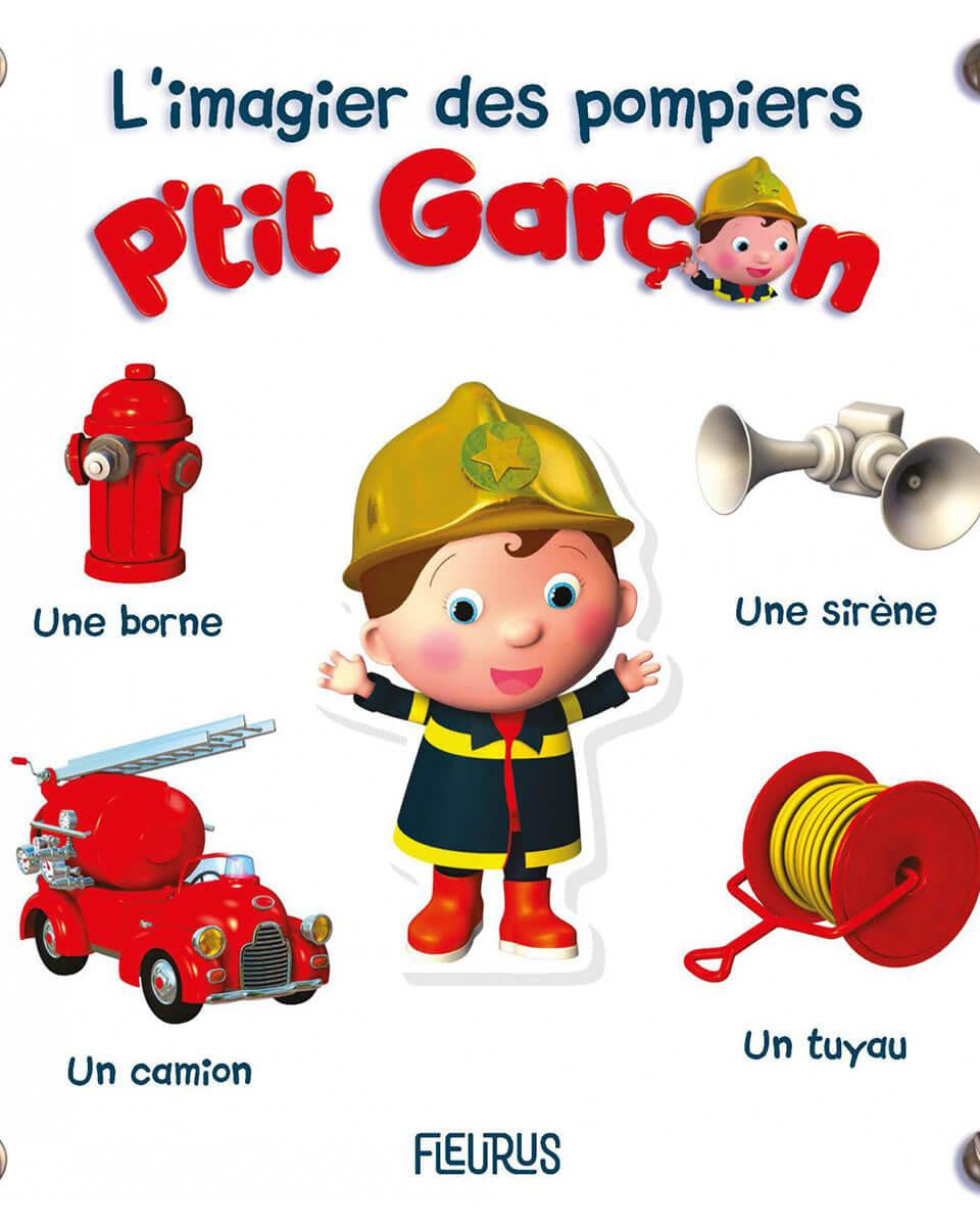 L'imagier des pompiers - Livres d'éveil - Boutique LeoLudo - Éditions Fleurus
