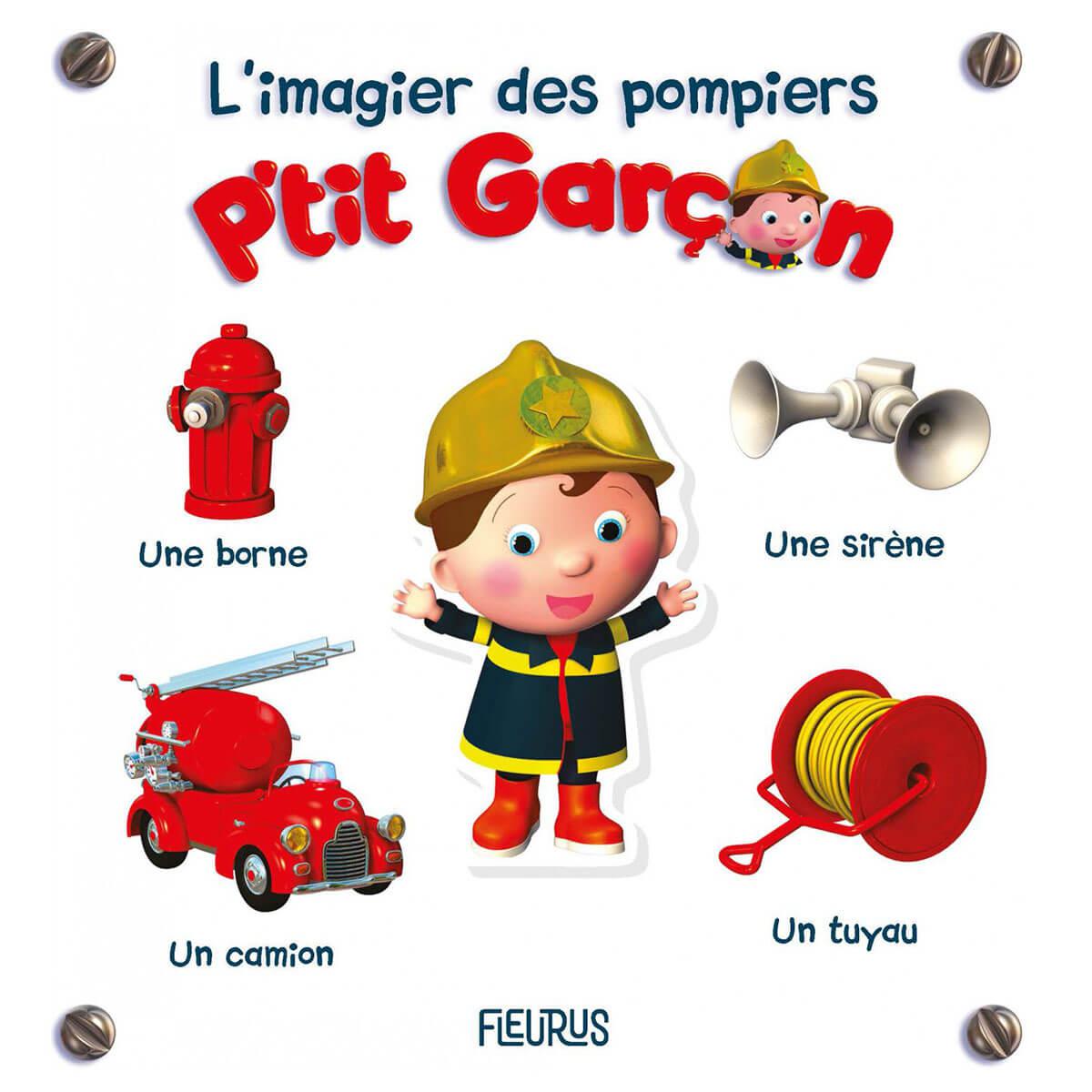 L'imagier des pompiers - Livres d'éveil - Boutique LeoLudo - Éditions Fleurus
