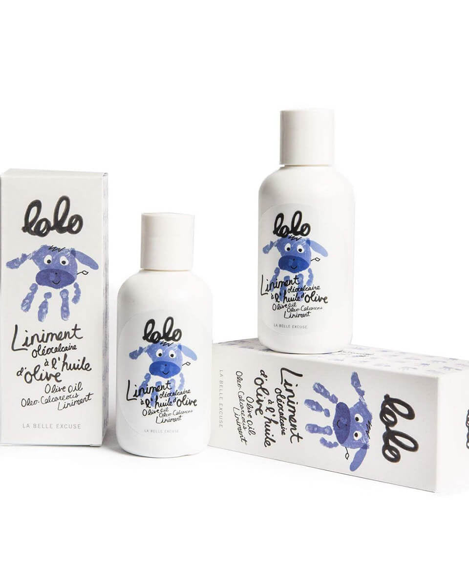 Liniment oléocalcaire pour les fesses à l'huile d'olive - Soins et hygiène - Boutique LeoLudo - lolo et moi