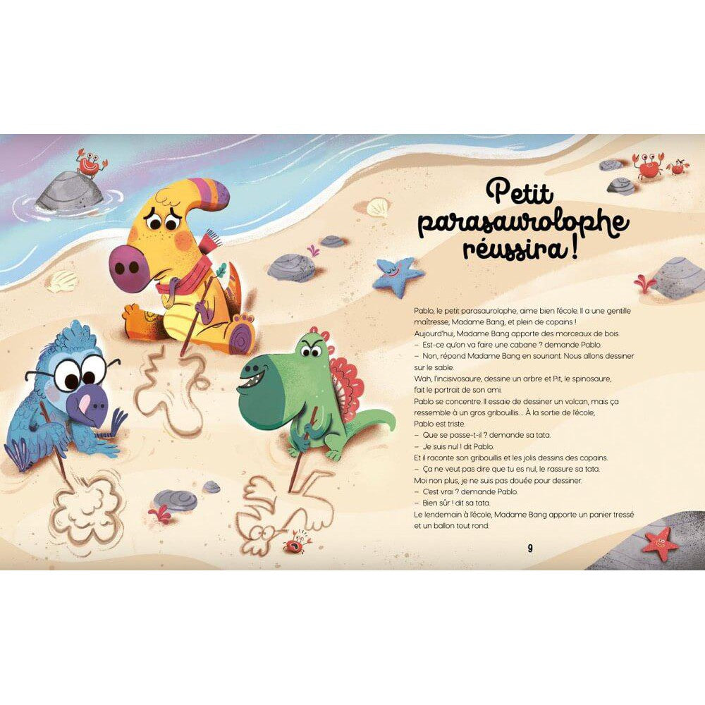 Livre - 7 histoires de dinosaures-Éditions Fleurus-Boutique LeoLudo