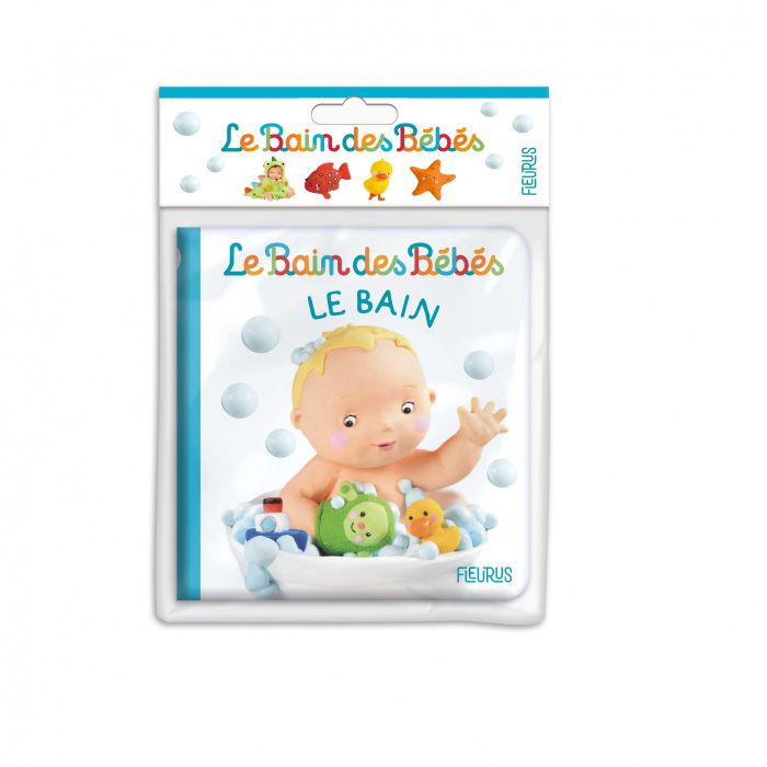 Livre de bain - Le bain - Livres d'éveil - Boutique LeoLudo - Éditions Fleurus