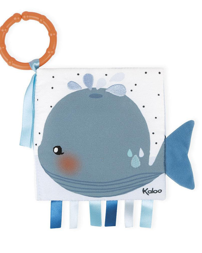 Livre d'éveil en tissu - La baleine triste - Livres d'éveil - Boutique LeoLudo - Kaloo