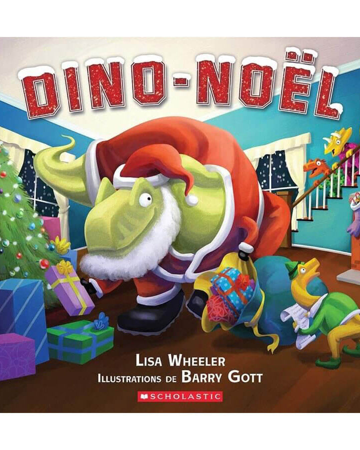Livre - Dino-Noël -Livres- Boutique LeoLudo-Scholastic