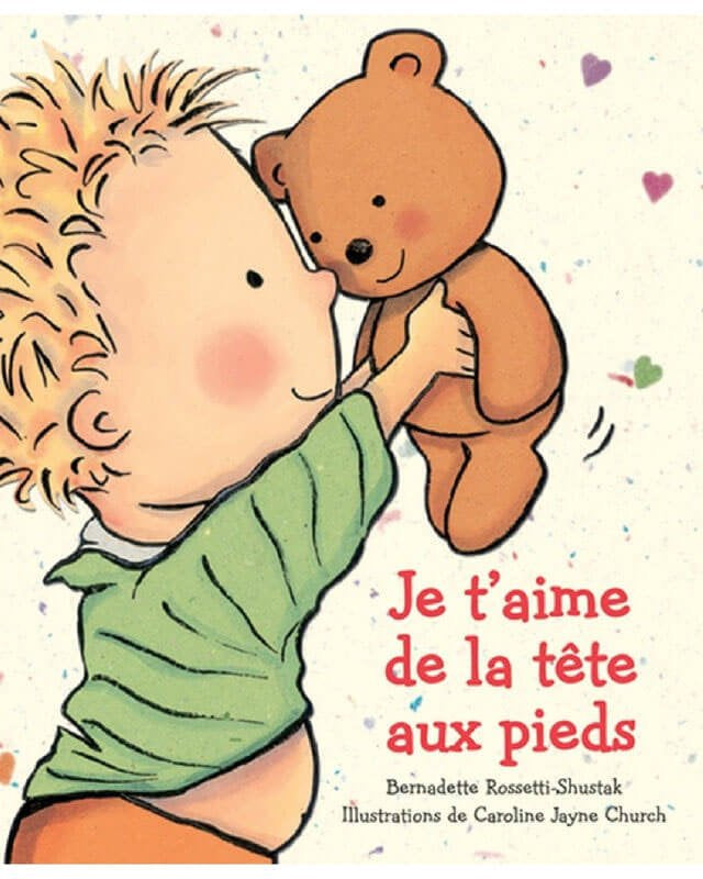 Livre - Je t'aime de la tête aux pieds - Livres - Boutique LeoLudo - Scholastic
