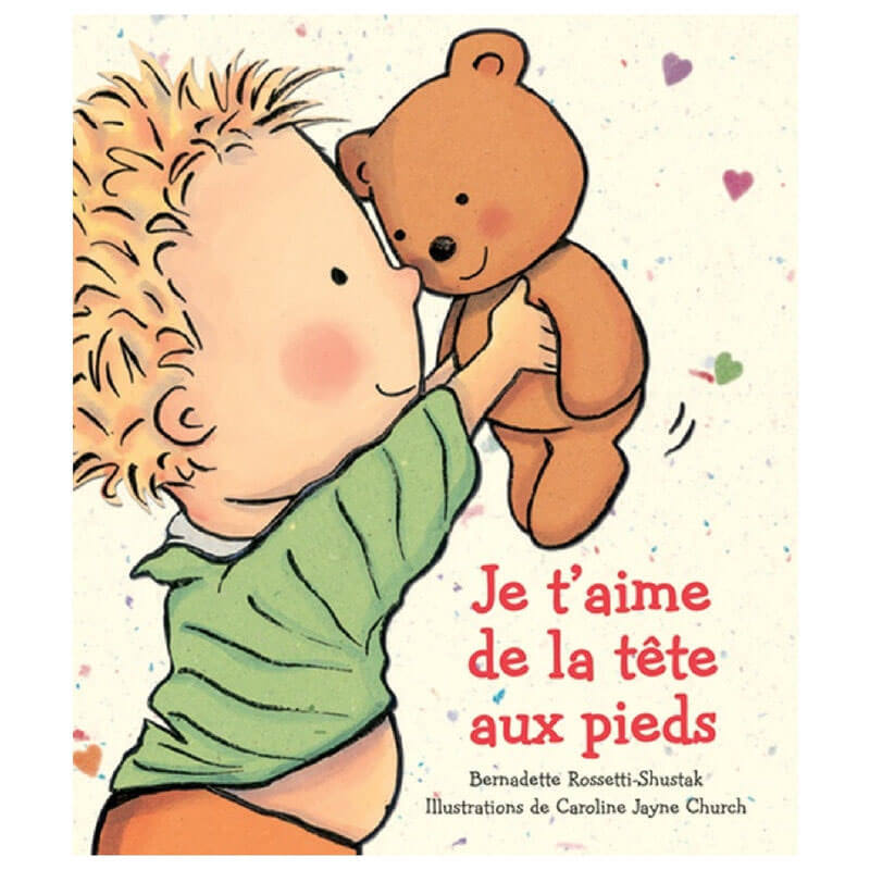 Livre - Je t'aime de la tête aux pieds-Scholastic-Boutique LeoLudo