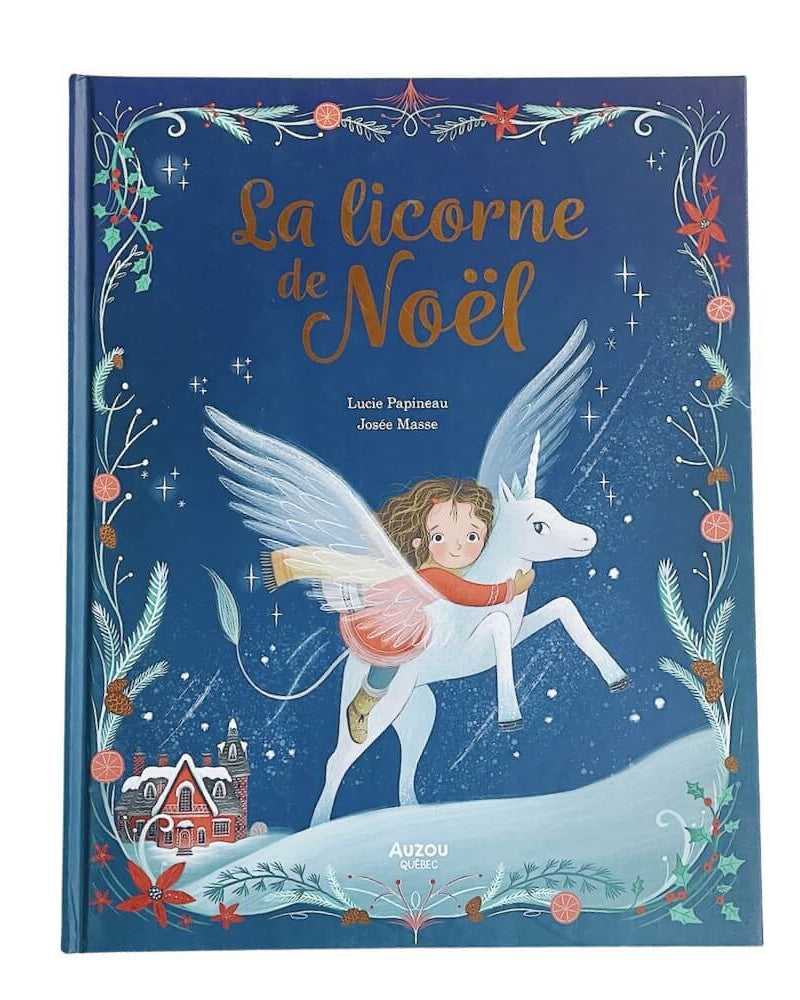 Livre - La licorne de Noël -Livres- Boutique LeoLudo-Auzou