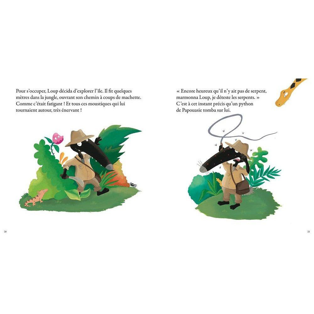 Livre - Le loup qui fêtait son anniversaire (éd. Collector) - Livres - Boutique LeoLudo - Auzou