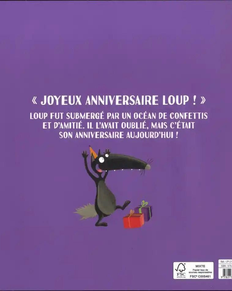 Livre - Le loup qui fêtait son anniversaire (éd. Collector) - Livres - Boutique LeoLudo - Auzou