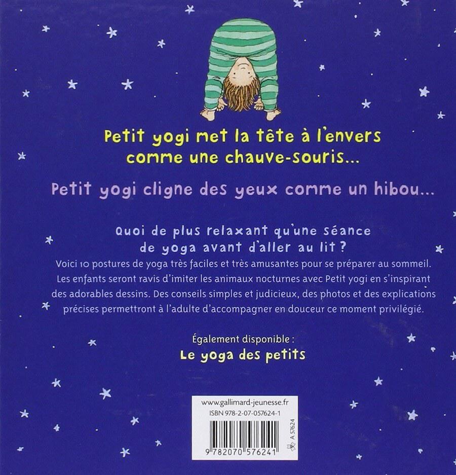 Livre - Le yoga des petits pour bien dormir-Gallimard-Boutique LeoLudo