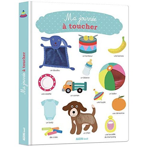 Livre - Ma journée à toucher - Livres - Boutique LeoLudo - Auzou